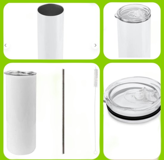 Tumbler Cup 20oz - apfelgrün - "Cheer Supervisor" - mit Namen